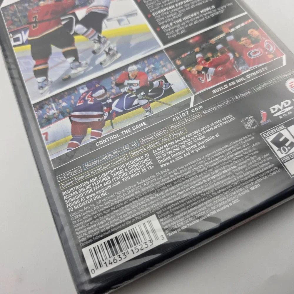 EA Sports NHL 07 PlayStation 2 PS2 Video Game New Sealed
